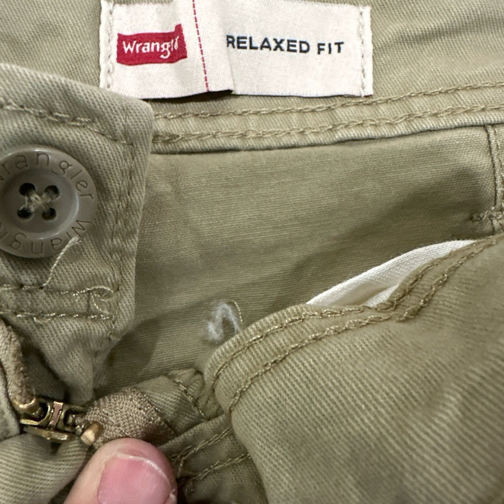 Wrangler Five Star Men’s Relaxed Fit Cargo Pants - Khaki 34x34 - Picture 6 of 10